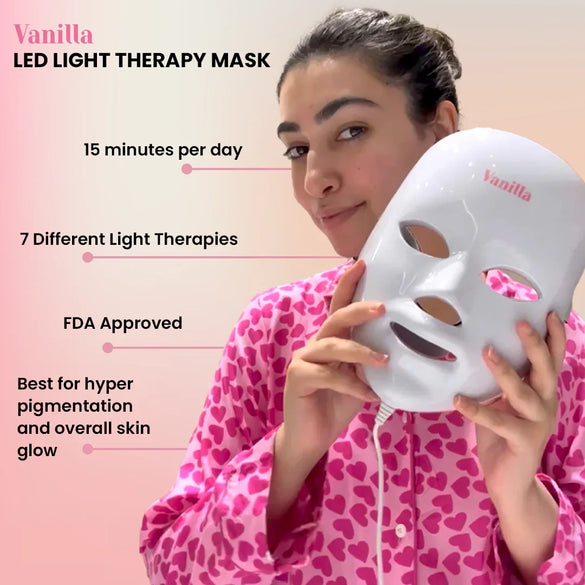 RadiantGlo LED face mask