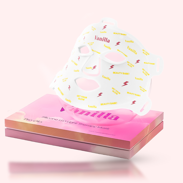PRO-GLO silicone led face mask