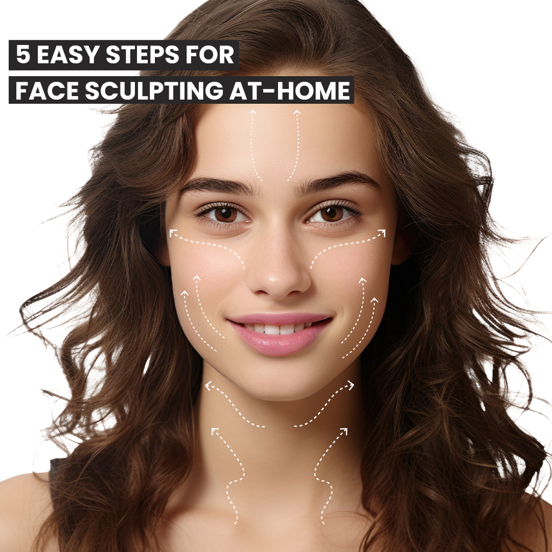 5 Easy Steps for Face Sculpting At-home