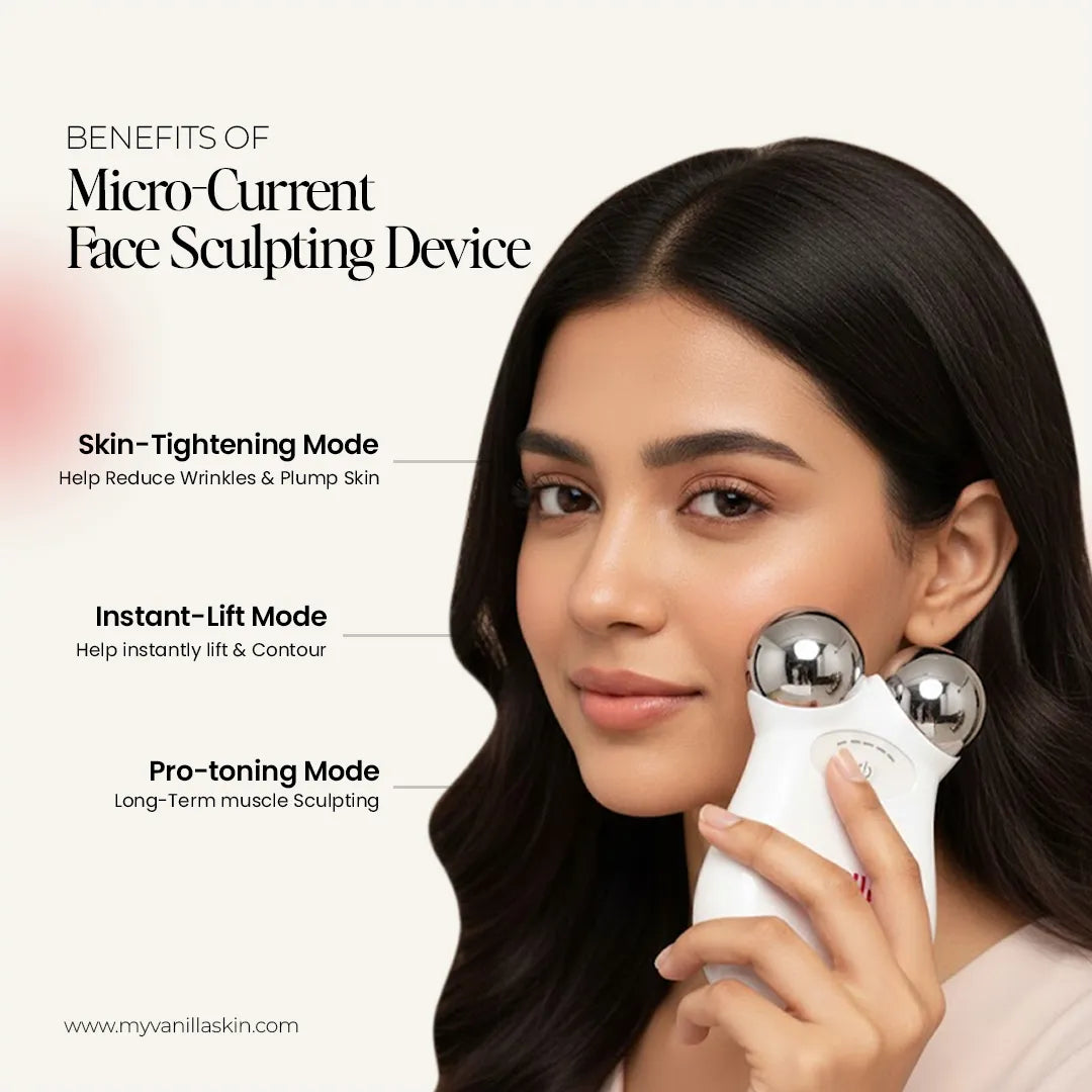 Micro-Current Face Sculpting Device