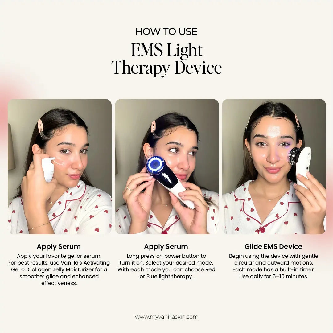 EMS light therapy device