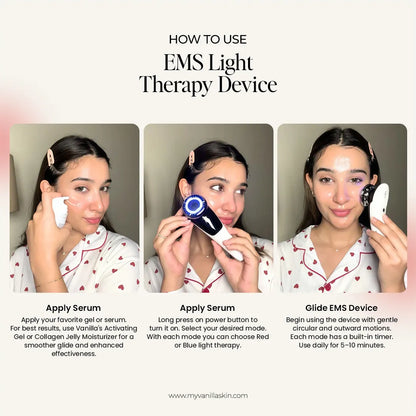 EMS light therapy device