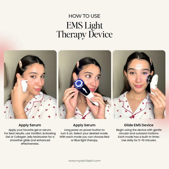 EMS light therapy device