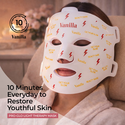 PRO-GLO silicone led face mask