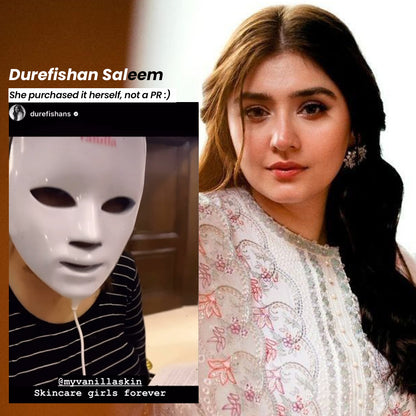 RadiantGlo LED face mask