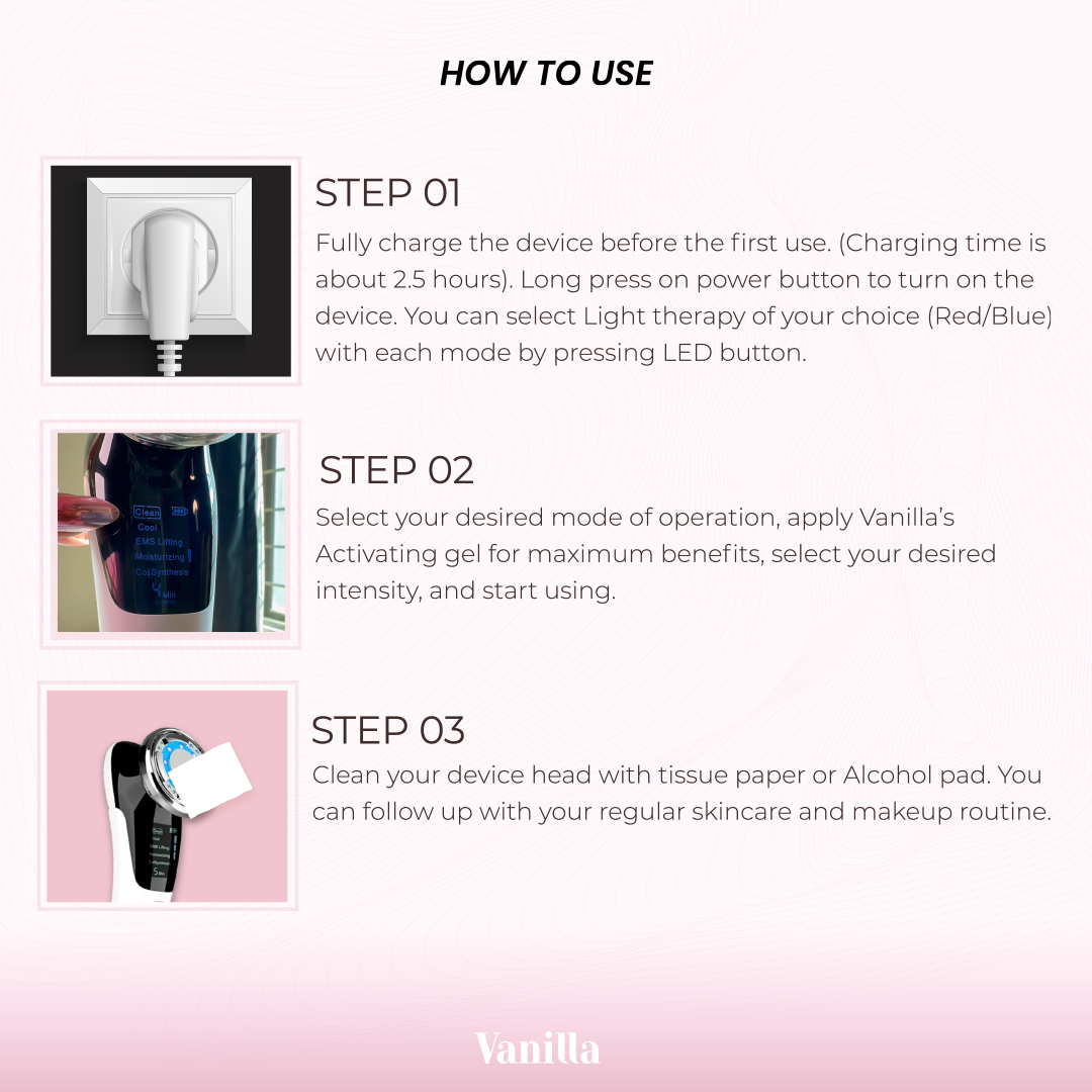 EMS light therapy device