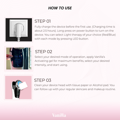 EMS light therapy device