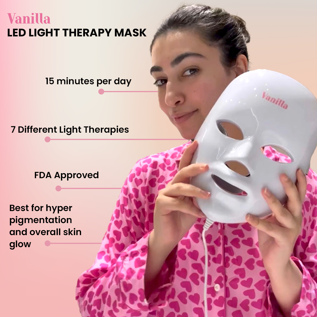 RadiantGlo LED face mask