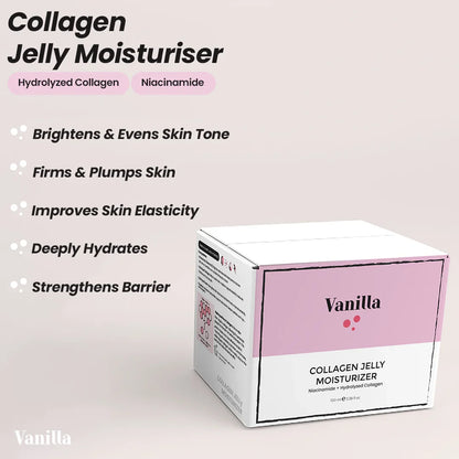 Vanilla collagen jelly moisturiser
