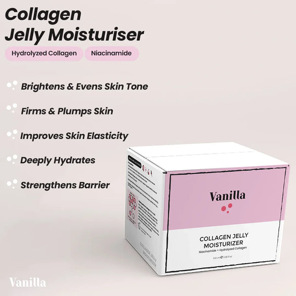 Vanilla collagen jelly moisturiser