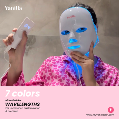 RadiantGlo LED face mask